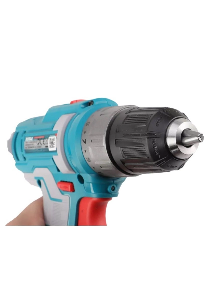 Cordless Drill - 2.0 Ampere-hour 20V + Impact Wrench