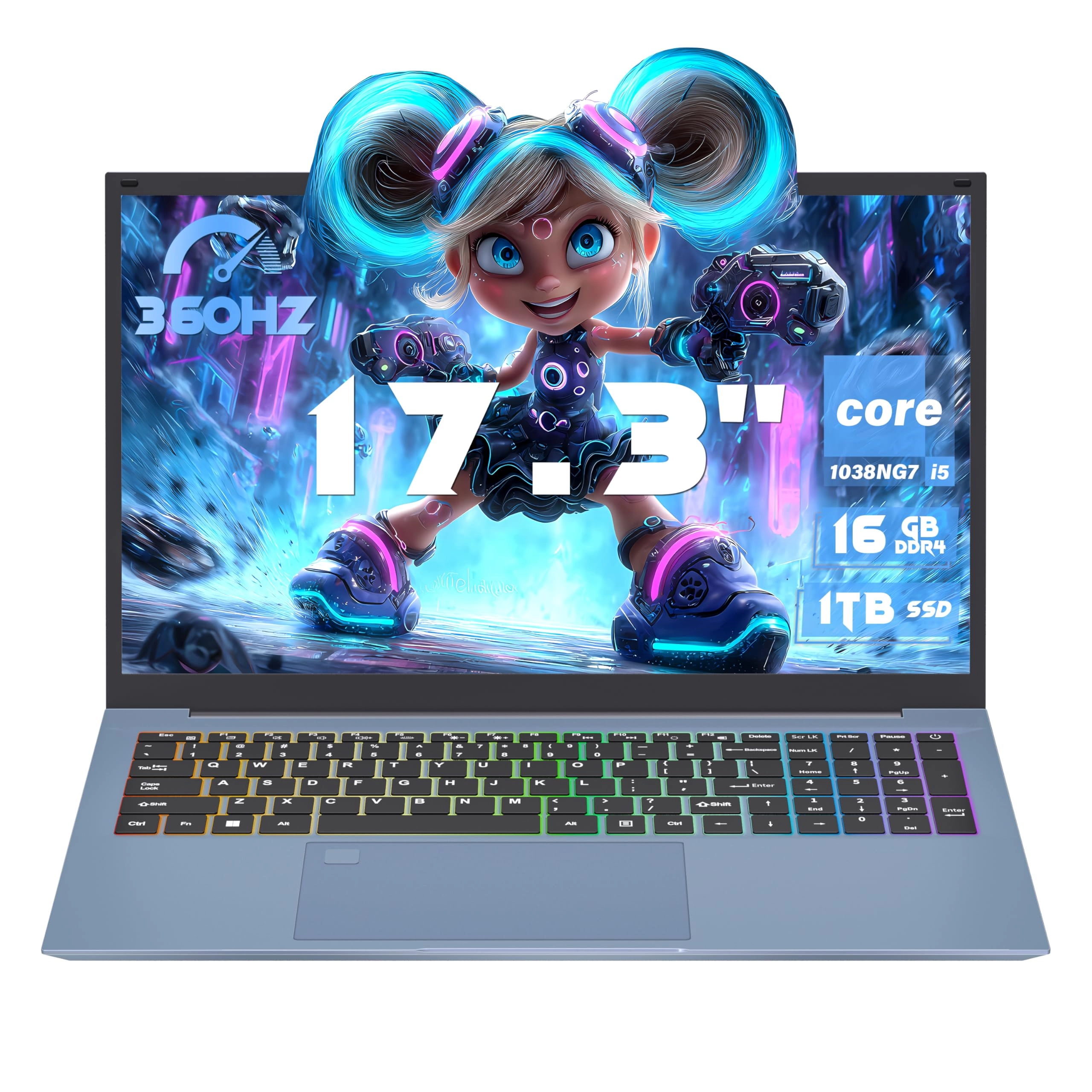 Core i5-1038NG7 - 17.3'' Core i5-1038NG7 16GB DDR4 1T SSD