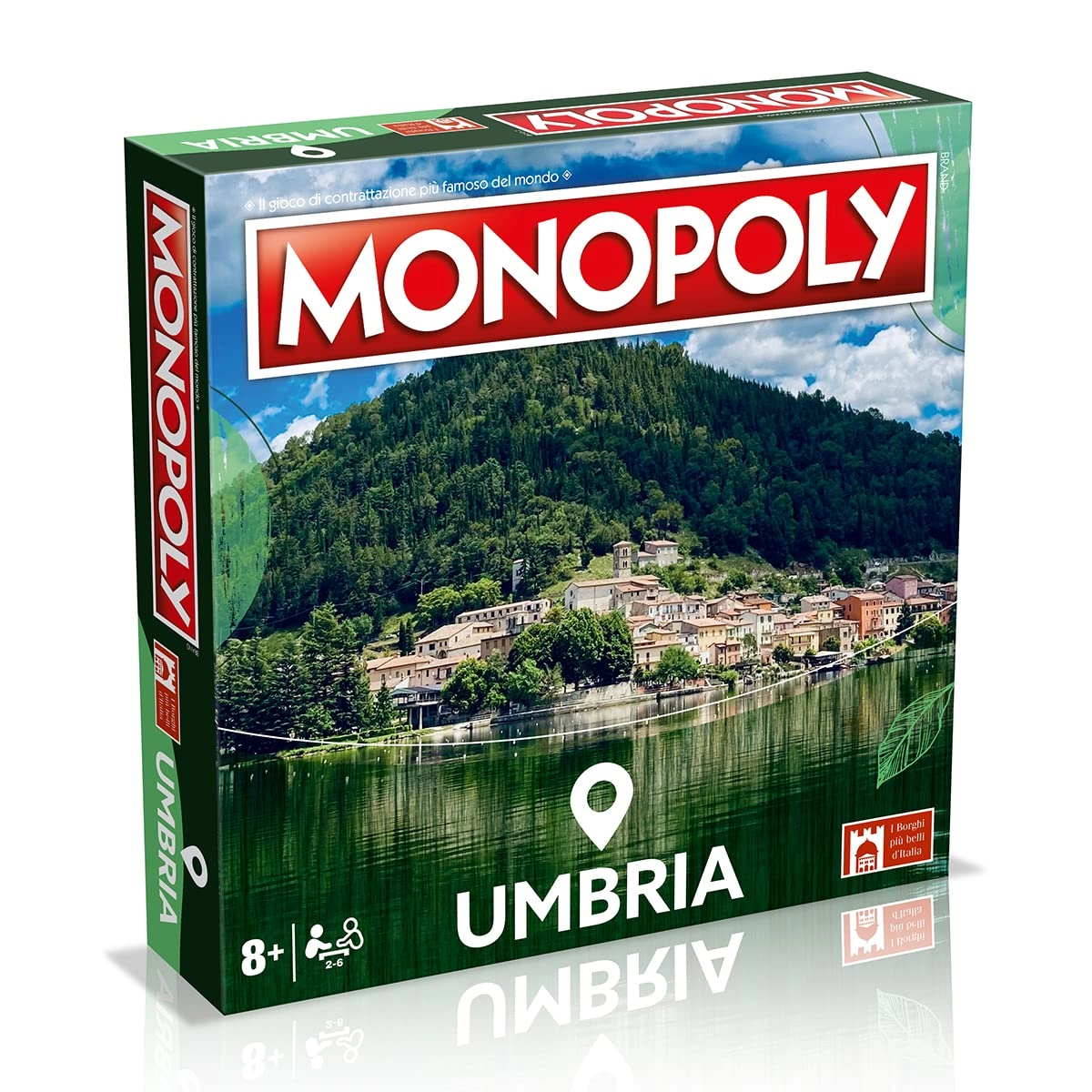 Winning Moves Monopoly: The Most Beautiful Villages in Italy, ed. Umbria (Italian)