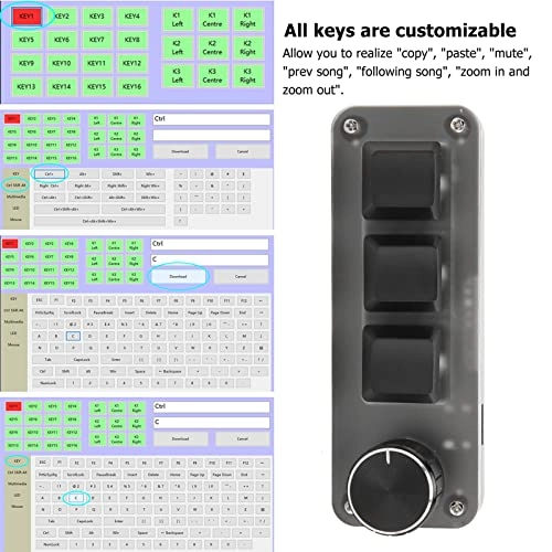3 Key Mini Keypad - Wired