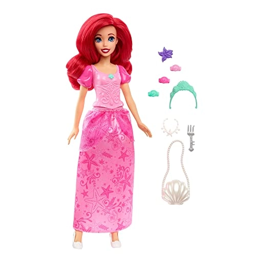 Ariel Getting Ready Set - Pink 9 Accessories Ages 0+