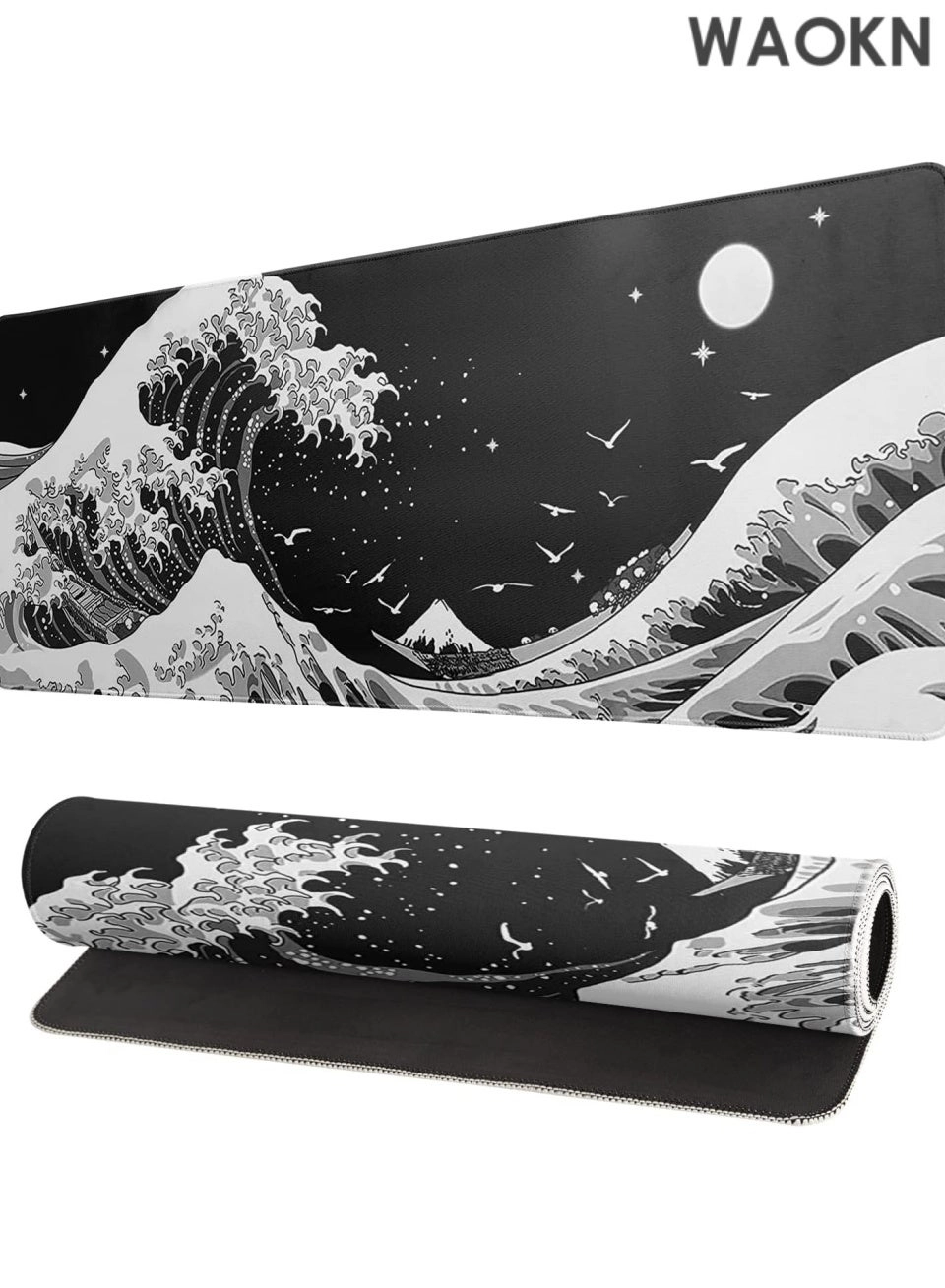 L Leather Gaming Mouse Pad
