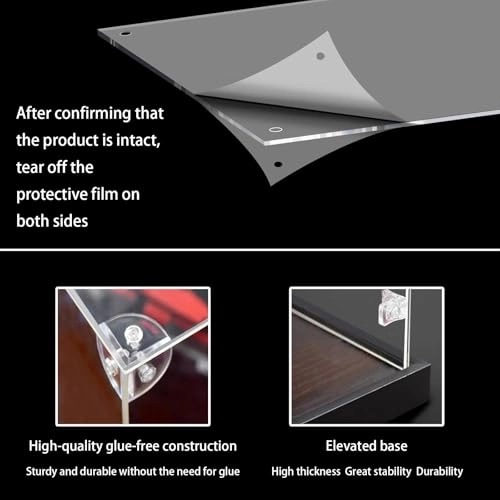 Acrylic Display Case for LEGO 76968 - Transparent 2mm Tyrannosaurus Rex