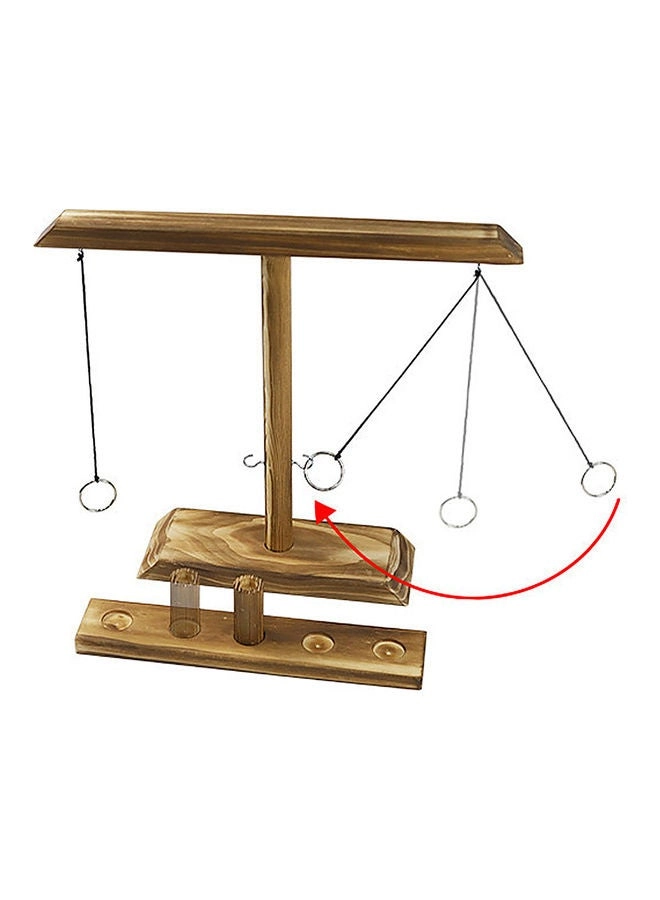 Wooden Ring Game - Hook Wood Type Upto 30 Mins