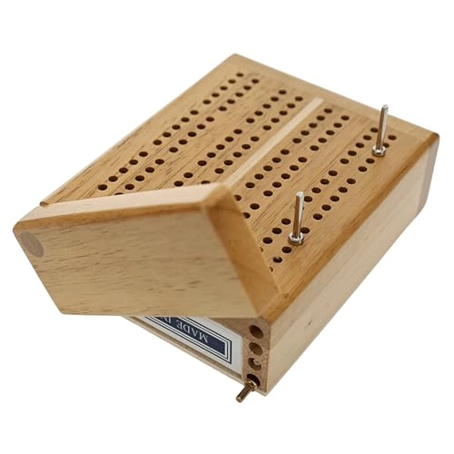 Cribbage Board - Travel Foldable 2 Track Set