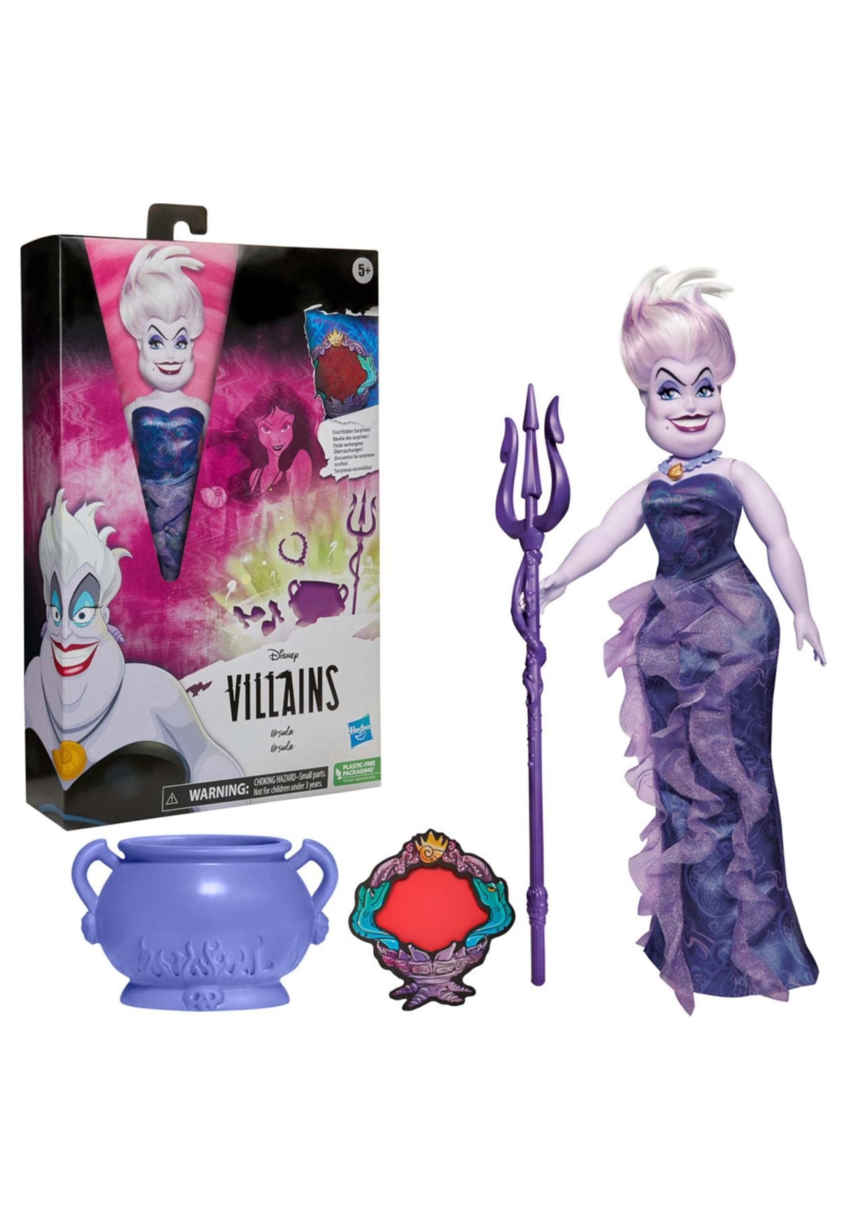 Hasbro Ursula Fashion Doll - 11-inch Ages 5+