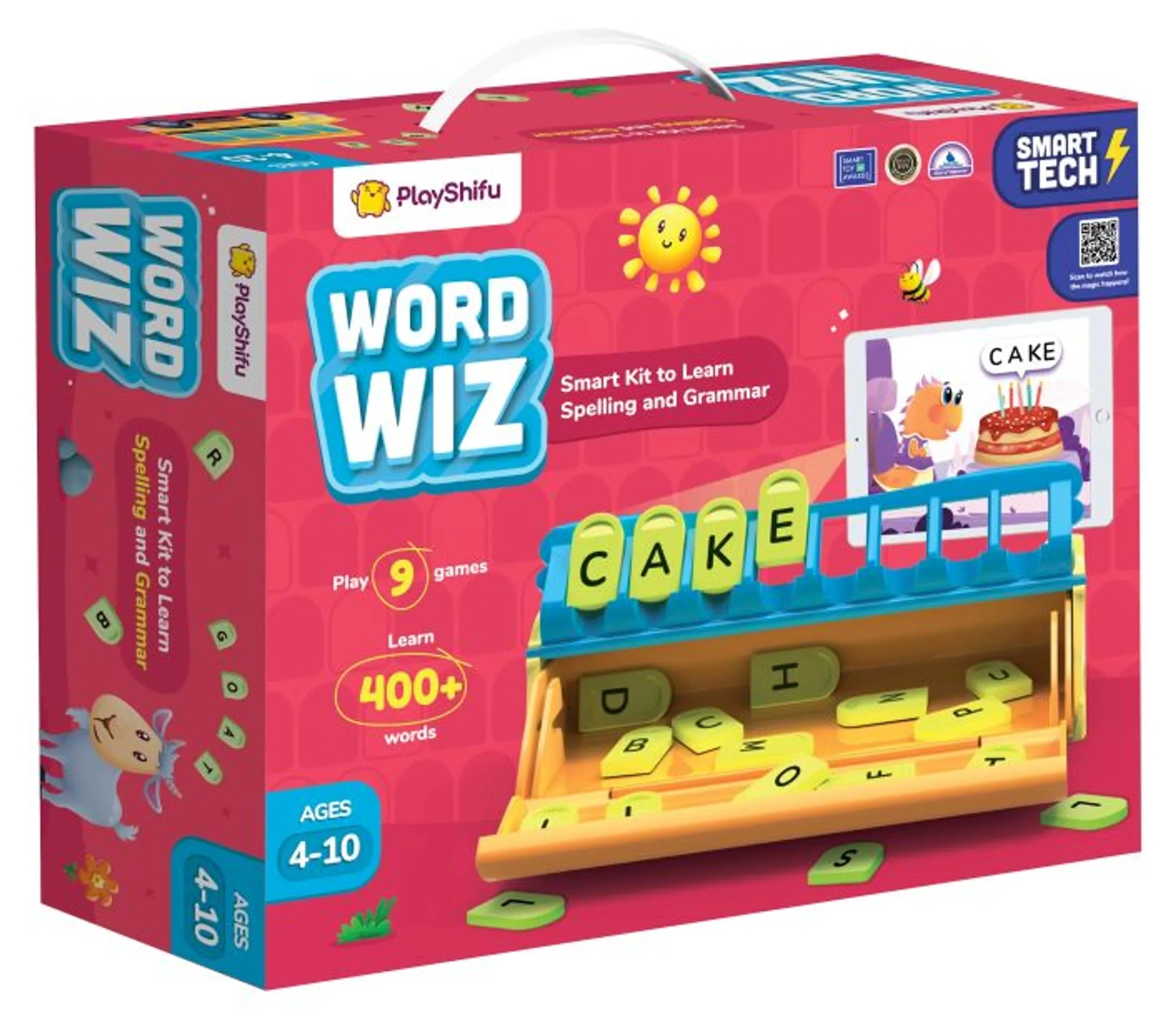 Playshifu Words Wiz - 4+ 48 pieces