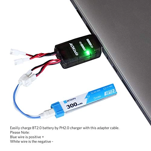 BT2.0-PH2.0 Adapter Cable - 6pcs 22AWG 1.0mm Banana Connector