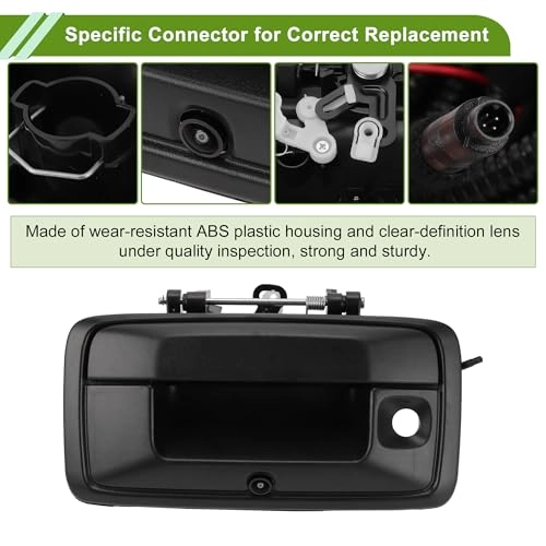 Tailgate Handle Backup Camera - Night vision Wired