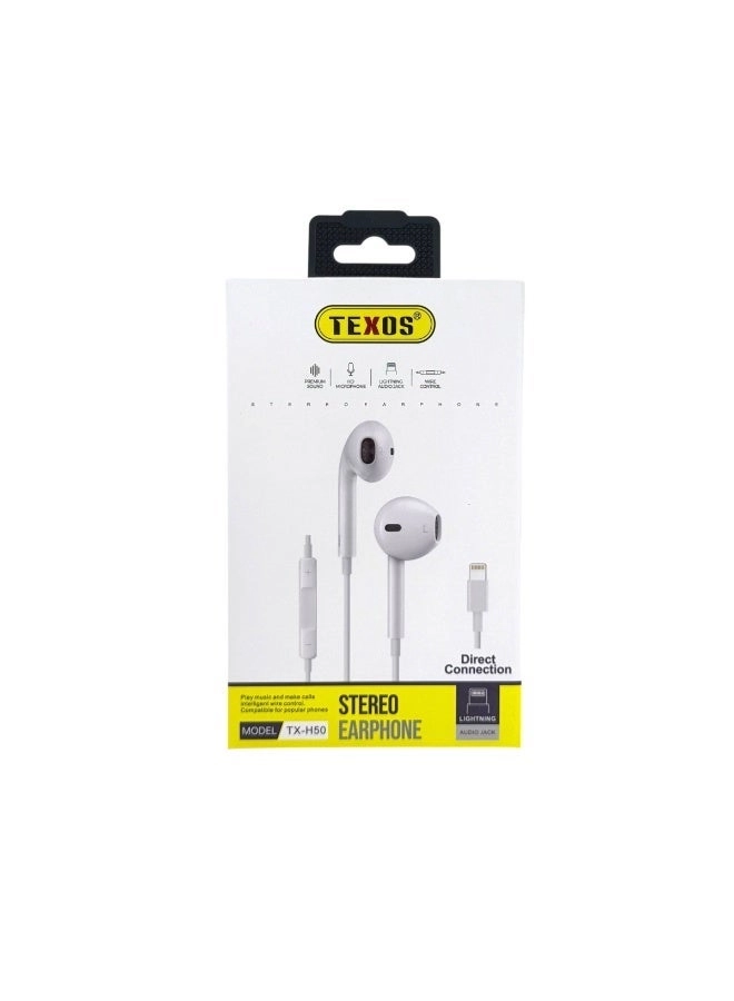 TEXOS TX-H50 Wired Earphone