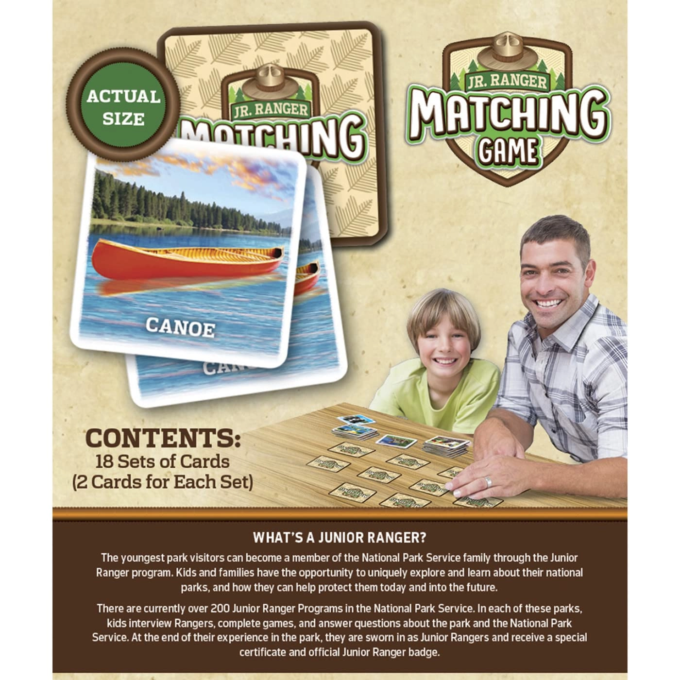 Jr Ranger - Slug Bug State-Cation - Card Game