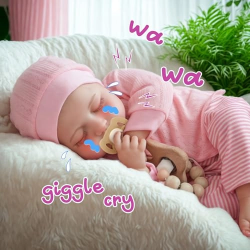 Reborn Baby Doll - 20 inch Heartbeat Ages 3+