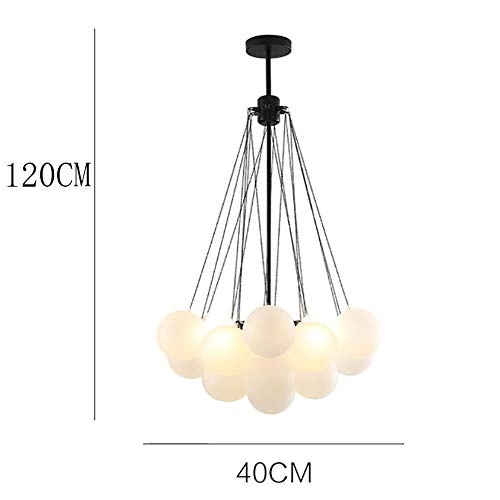 Magic Bean Chandelier - Black 5 heads