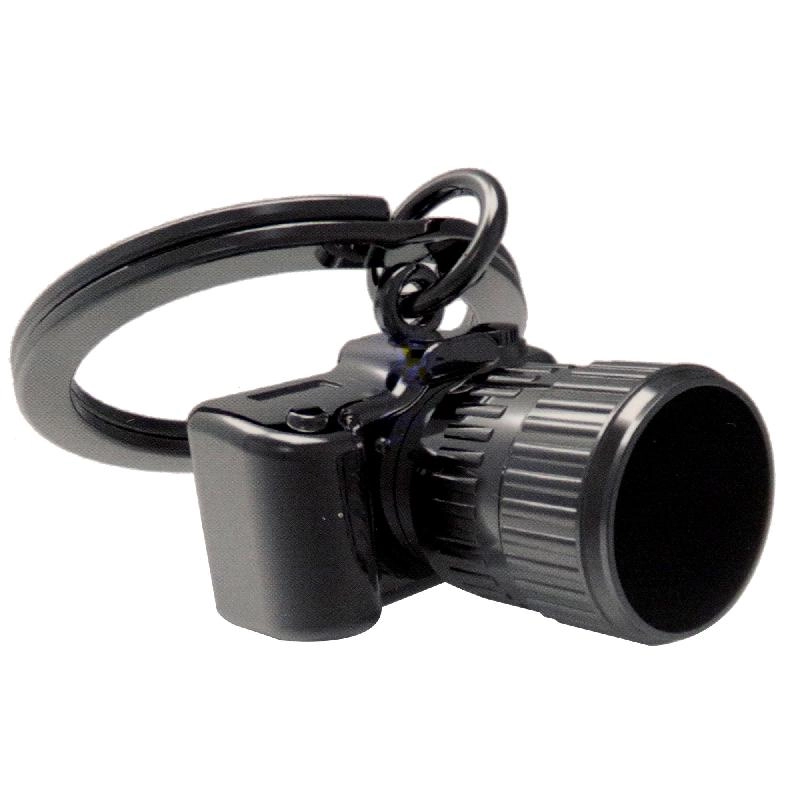 MTM-Gifts Camera Keychain - Black Metal