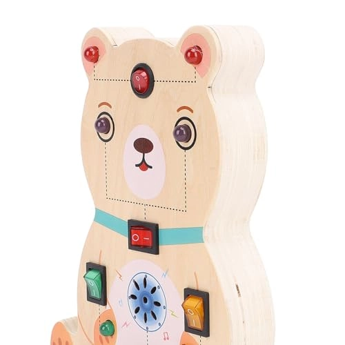 Wooden Switch Light Game - 18 months and up