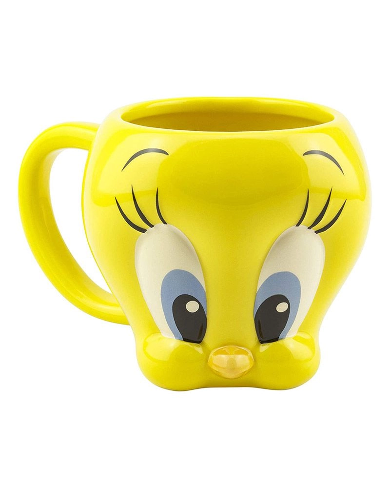 Paladone Warner Bros Tweety Shaped Mug - Looney Tunes