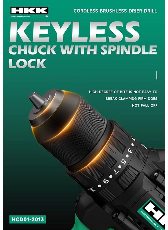 Cordless Brushless Drill - 2.0Ah