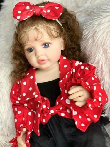 Betty Reborn baby Doll - 22inch 55Cm Silicone Rooted Hair
