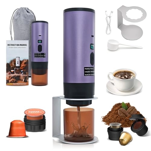 Portable Coffee Maker - 90 Milliliters NS/DG/Ground Coffee