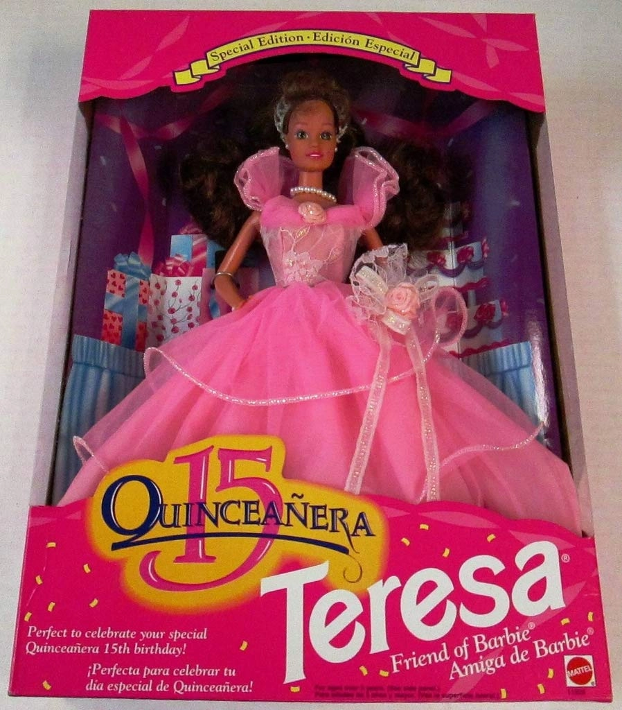 Mattel Teresa Barbie Doll - velvet Collectible Ages 15+