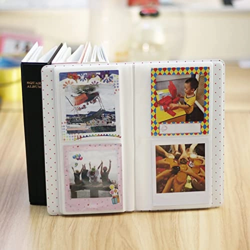 Instax Square 64 Pockets PU Leather Photo Album