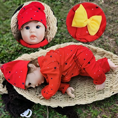 Rebirth Baby Doll - 20 Inch Vinyl Cotton Body Blue Eyes