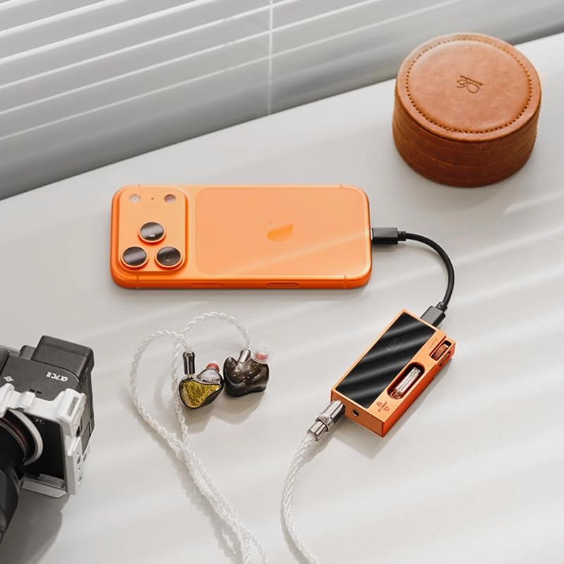 UA7 - Portable Hi-Fi DAC Built-in JAN6418 Vacuum Tubes 577mW@32Ω