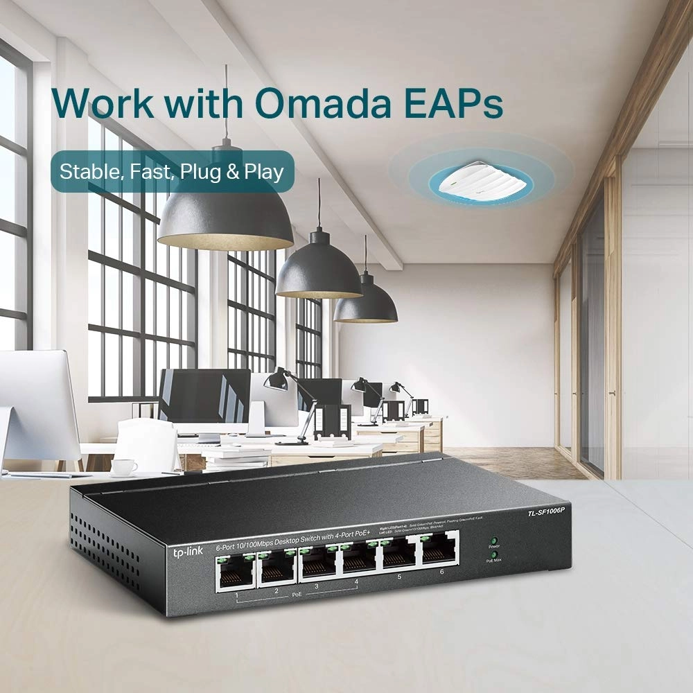 TL-SF1006P 6-ports