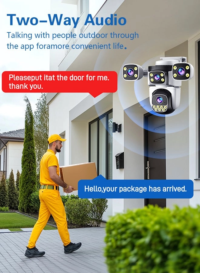 Four Screen WiFi Camera 10K