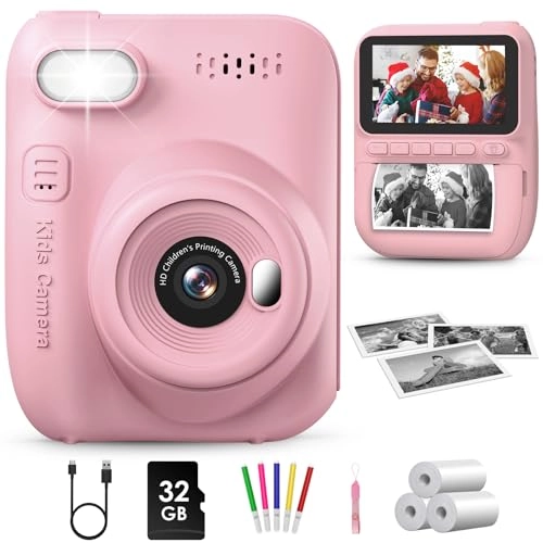 Kids Instant Camera - 3.0 Inch 14MP 1080P