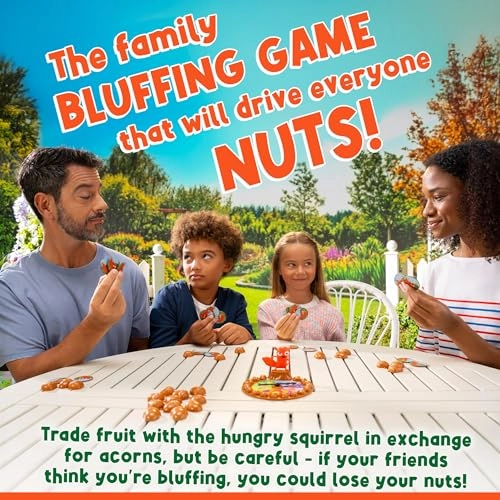 Who Took My Nuts? - Family Bluffing Game