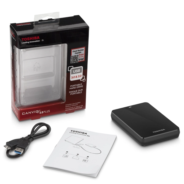 USB 3.0 External Hard Disk Drive - 1 TB HDD