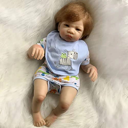 Rebirth Baby Doll - 20 Inch Vinyl Cotton Body Blue Eyes