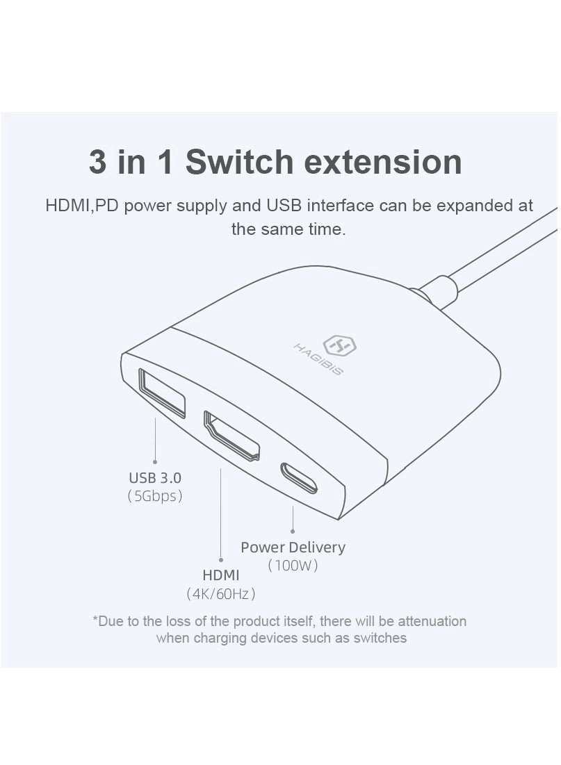 SWCO1 - Type-C Nintendo Switch Samsung DEX