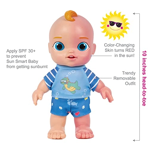 Rawrsome! Baby Doll - 10-inch UV-ACTIVATED SKIN Ages 1+