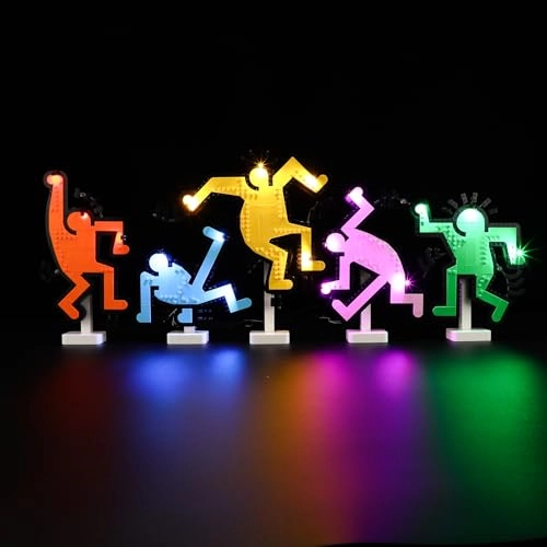 Light Set for LEGO 31216 Keith Haring - Dancing Figures - Plastic