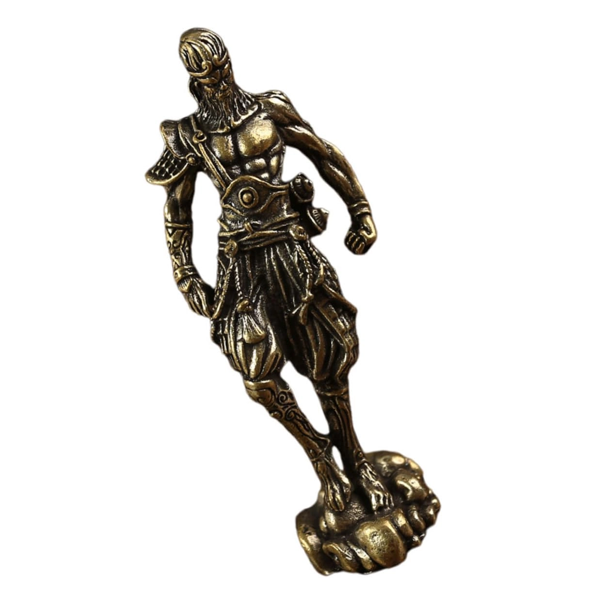 Monkey King Statue - Brass
