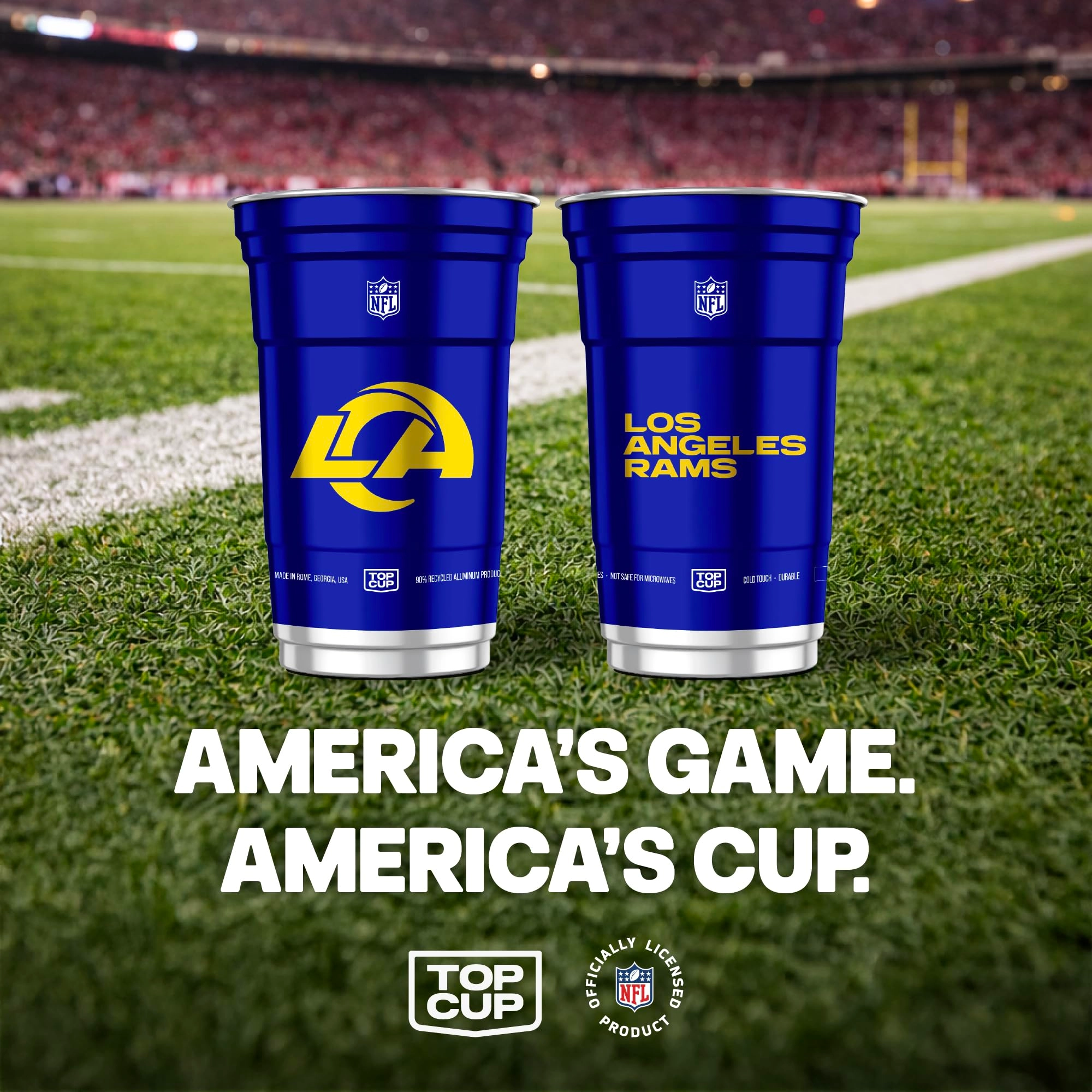 Los Angeles Rams Reusable Cup - 20 pcs