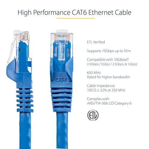 CAT6 Ethernet Cable - 25 ft.