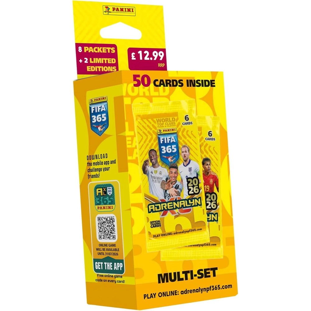 Panini FIFA 365 ADRENALYN XL - 8 packets 2 LIMITED EDITION CARDS