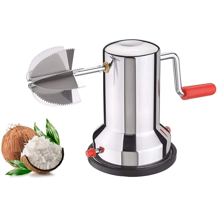Generic Coconut Cutting Machine - Stainless Steel Heavy-Duty