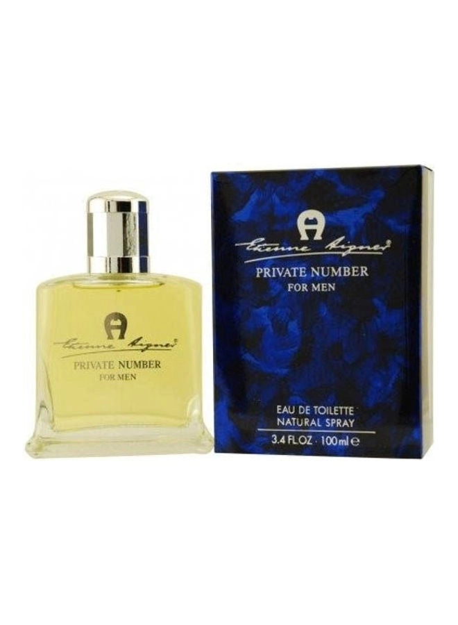 Private Number Eau de Toilette 50 ml