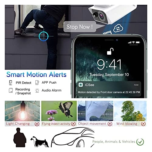 Outdoor Solar Security Camera 4MP