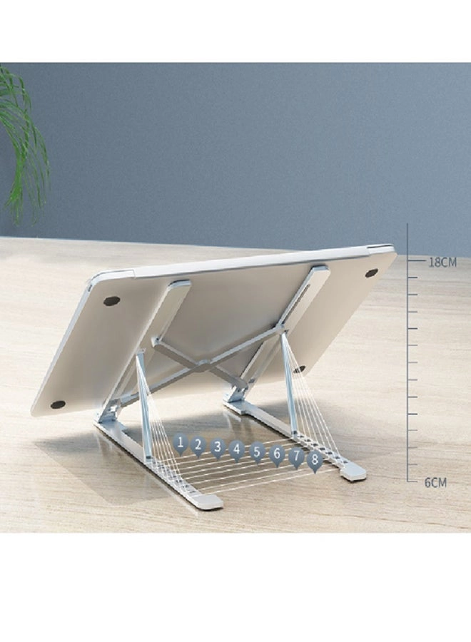 Laptop Stand - 25.5 x 4 x 0.8cm Silver