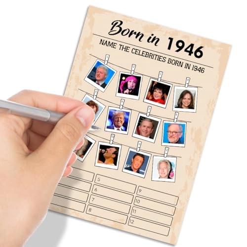 80th Birthday Party Games - Adult 30 piece(s)