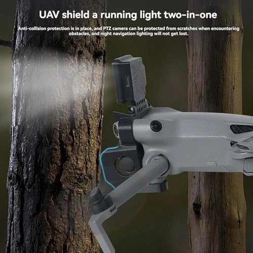 Night Flight Light Protective Cover - 2-in-1 Gimbal Guard Rechargeable