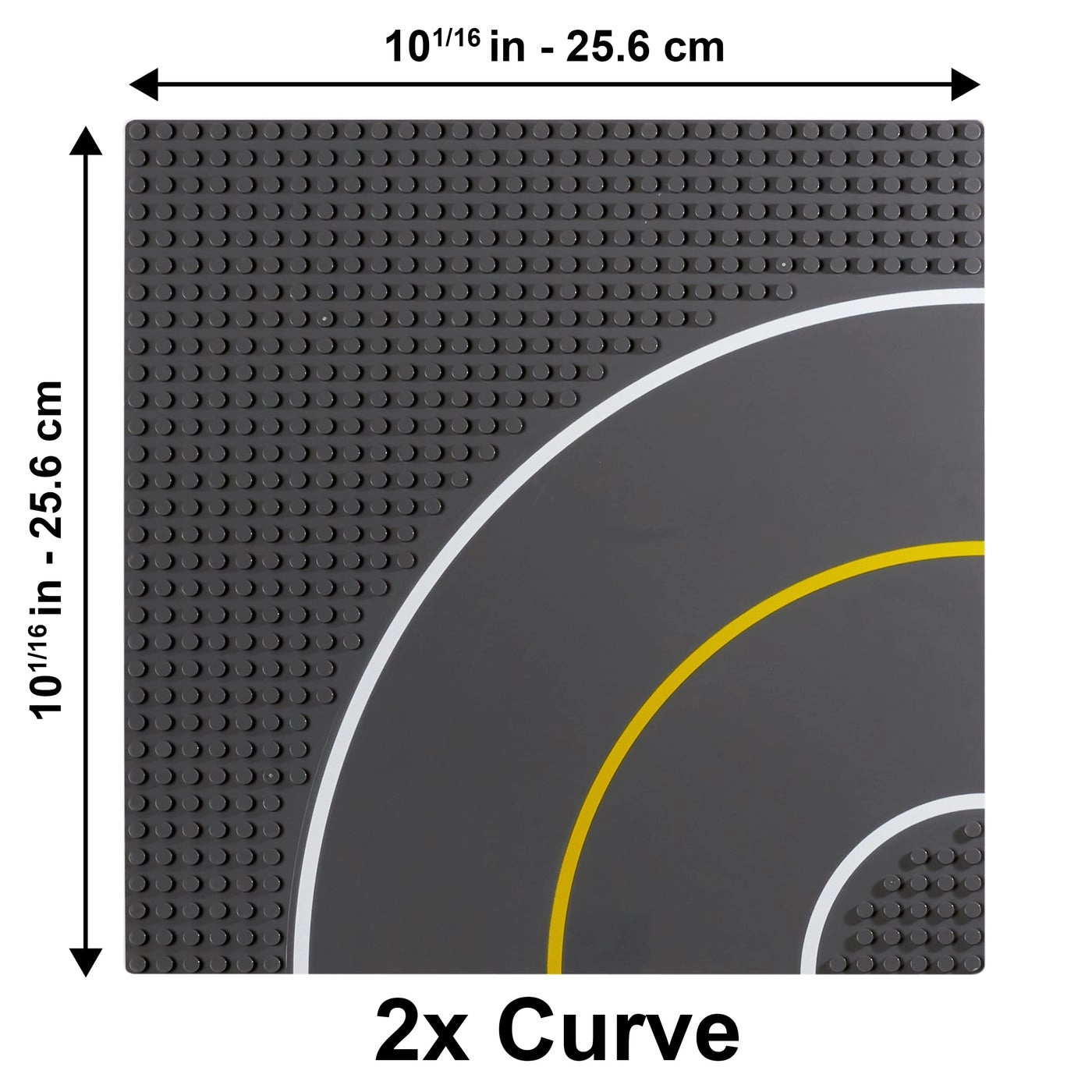 Road Baseplate - 6pcs