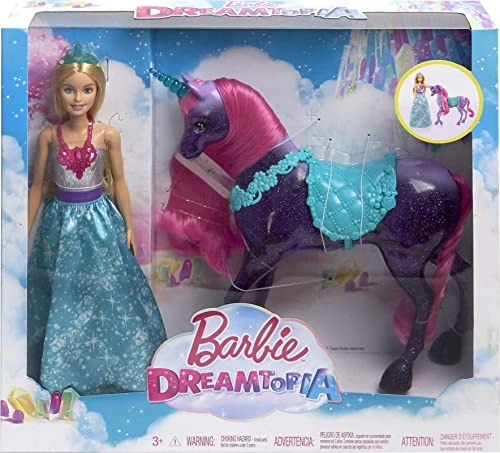 Barbie Dreamtopia - Doll & Unicorn Ages 3+