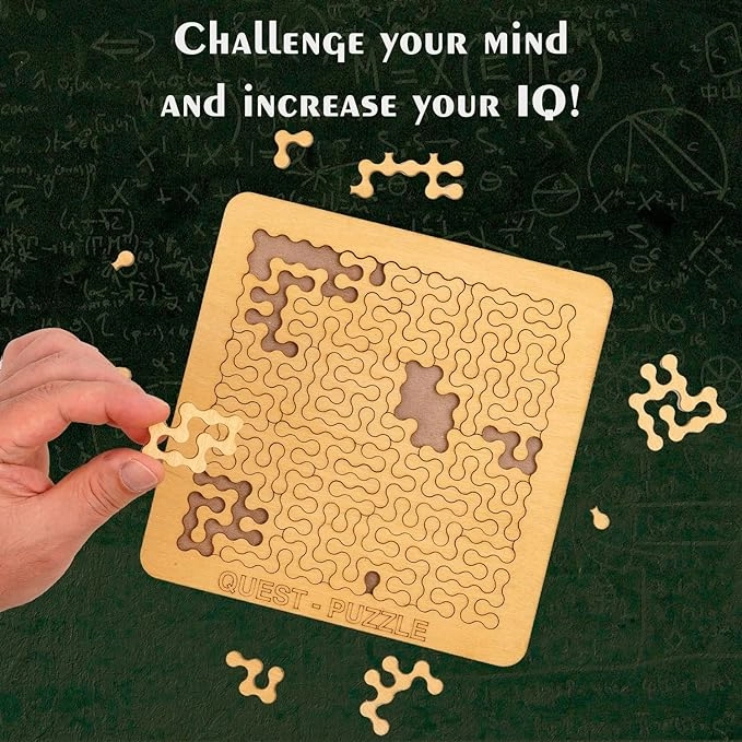 Quest Puzzle - Wooden 44 pieces