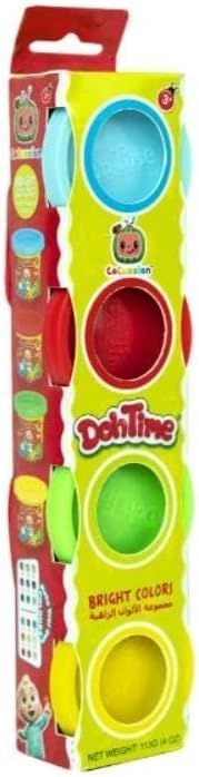 Cocomelon Bright Colors Dough - 3+ years 4 pcs